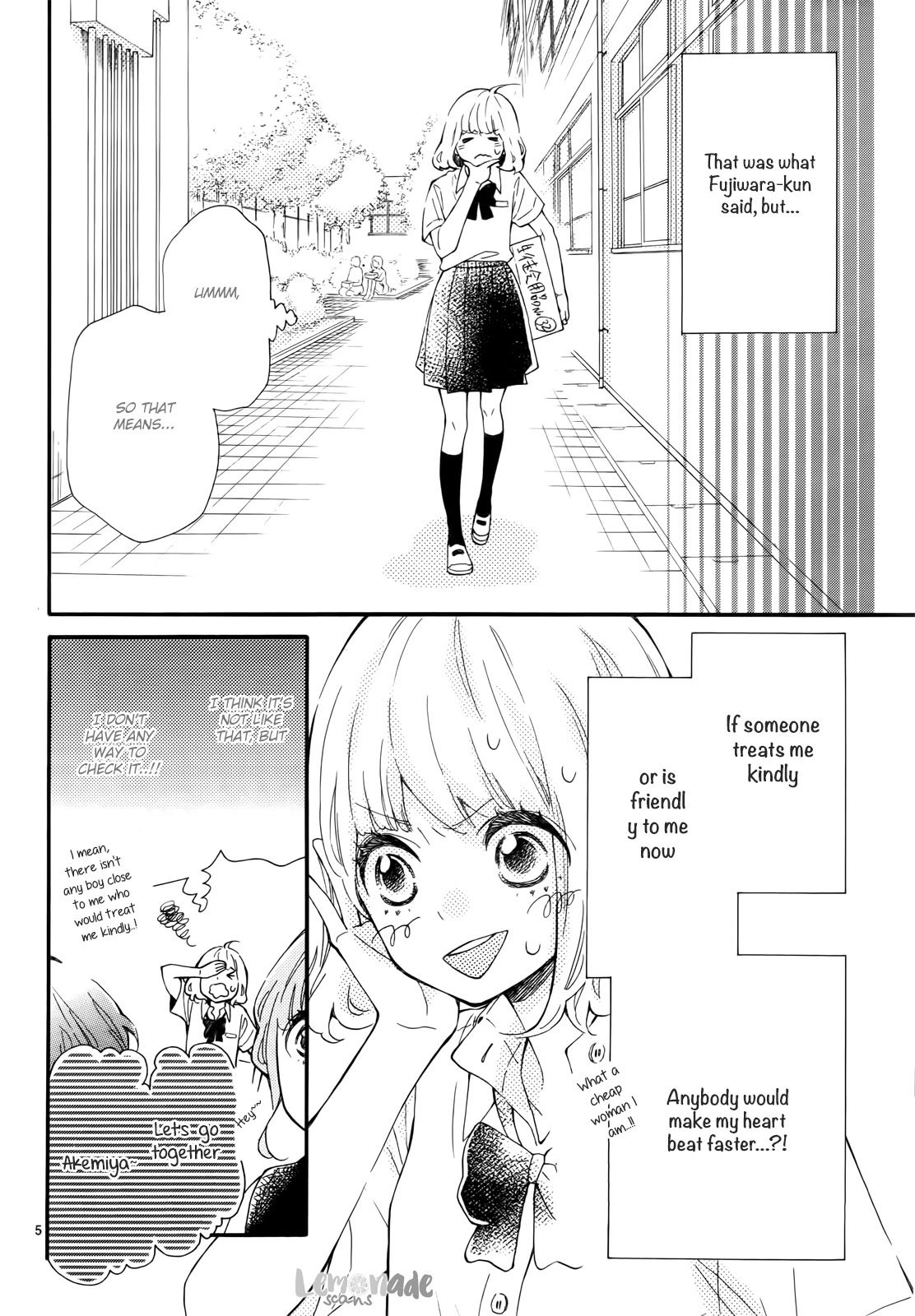 Fujiwara-kun wa Daitai Tadashii Chapter 6 page 5 - Chapter 6
