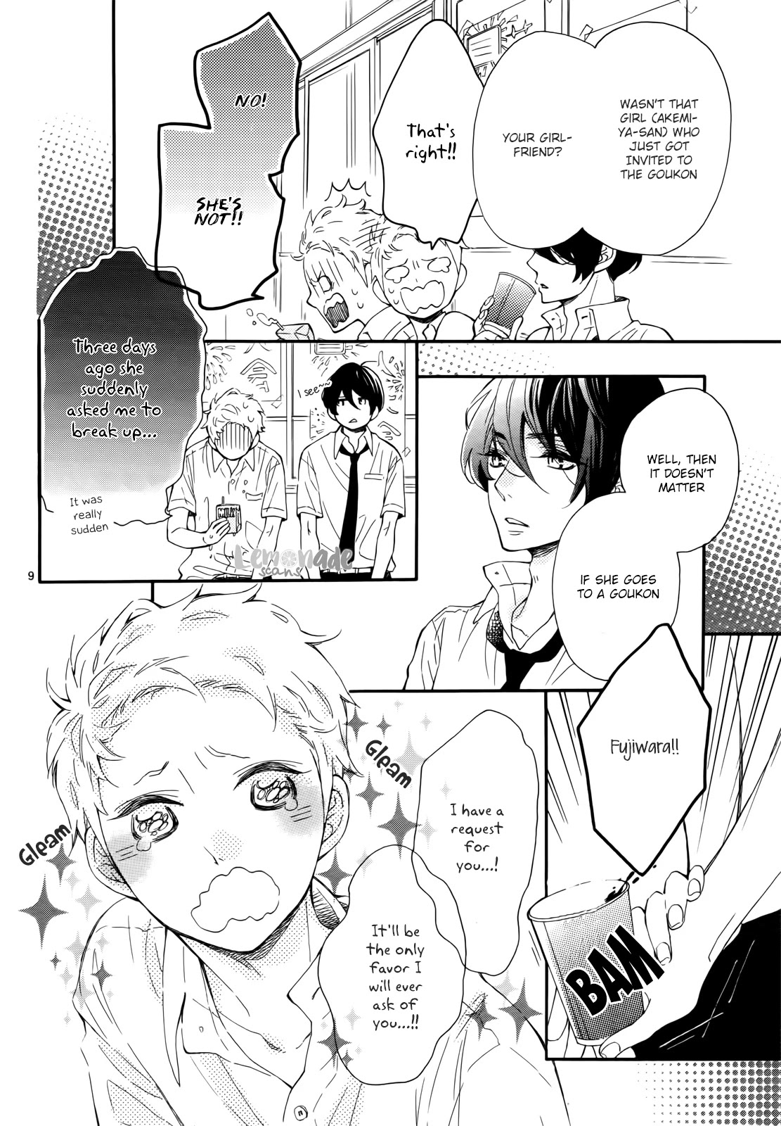 Fujiwara-kun wa Daitai Tadashii Chapter 6 page 9 - Chapter 6