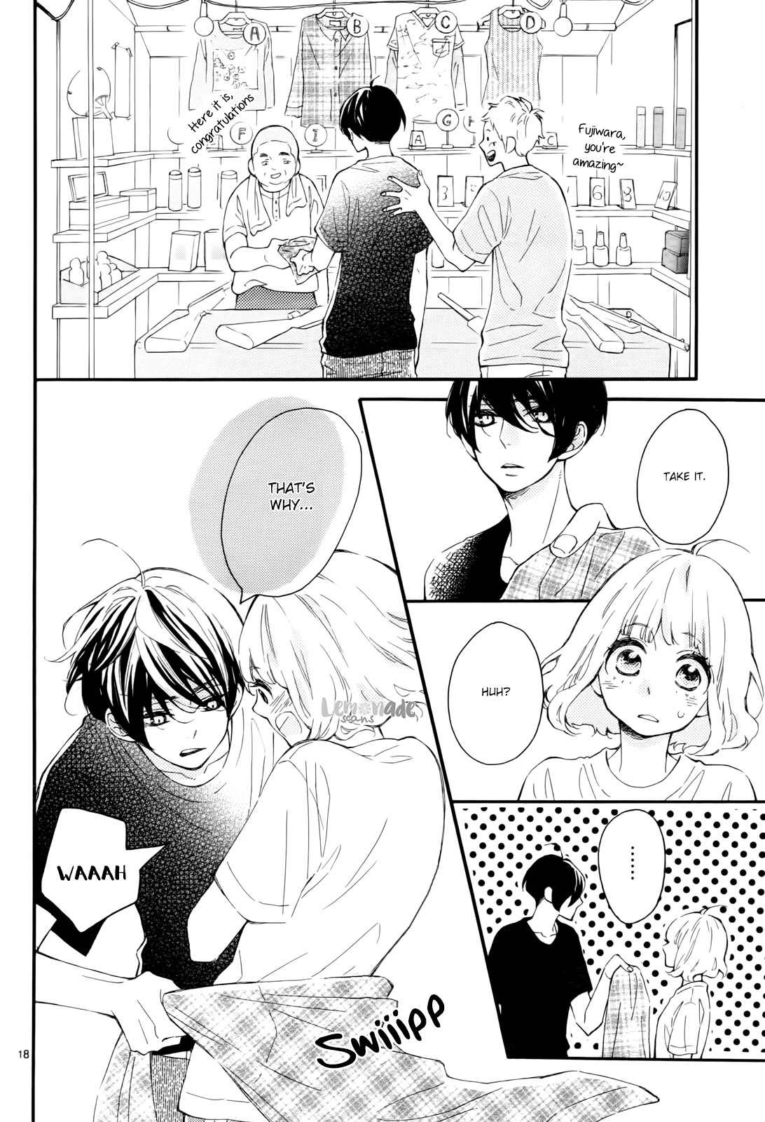 Fujiwara-kun wa Daitai Tadashii Chapter 7 page 18 - Chapter 7
