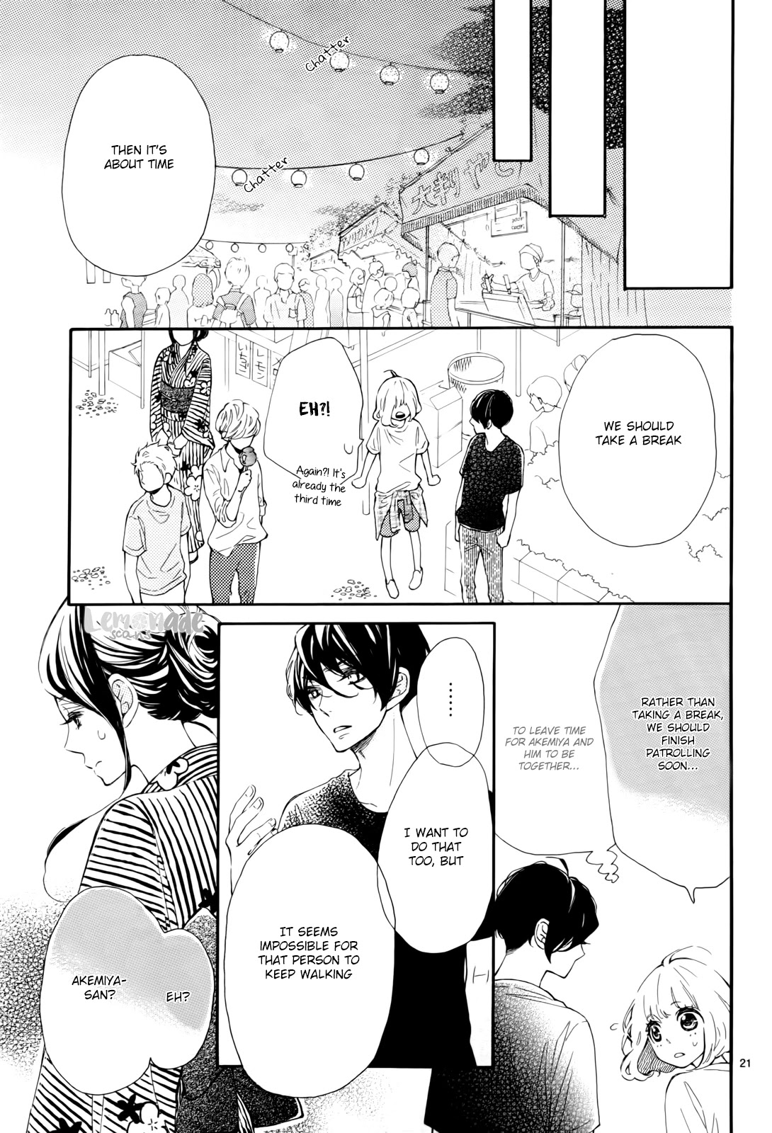 Fujiwara-kun wa Daitai Tadashii Chapter 7 page 21 - Chapter 7