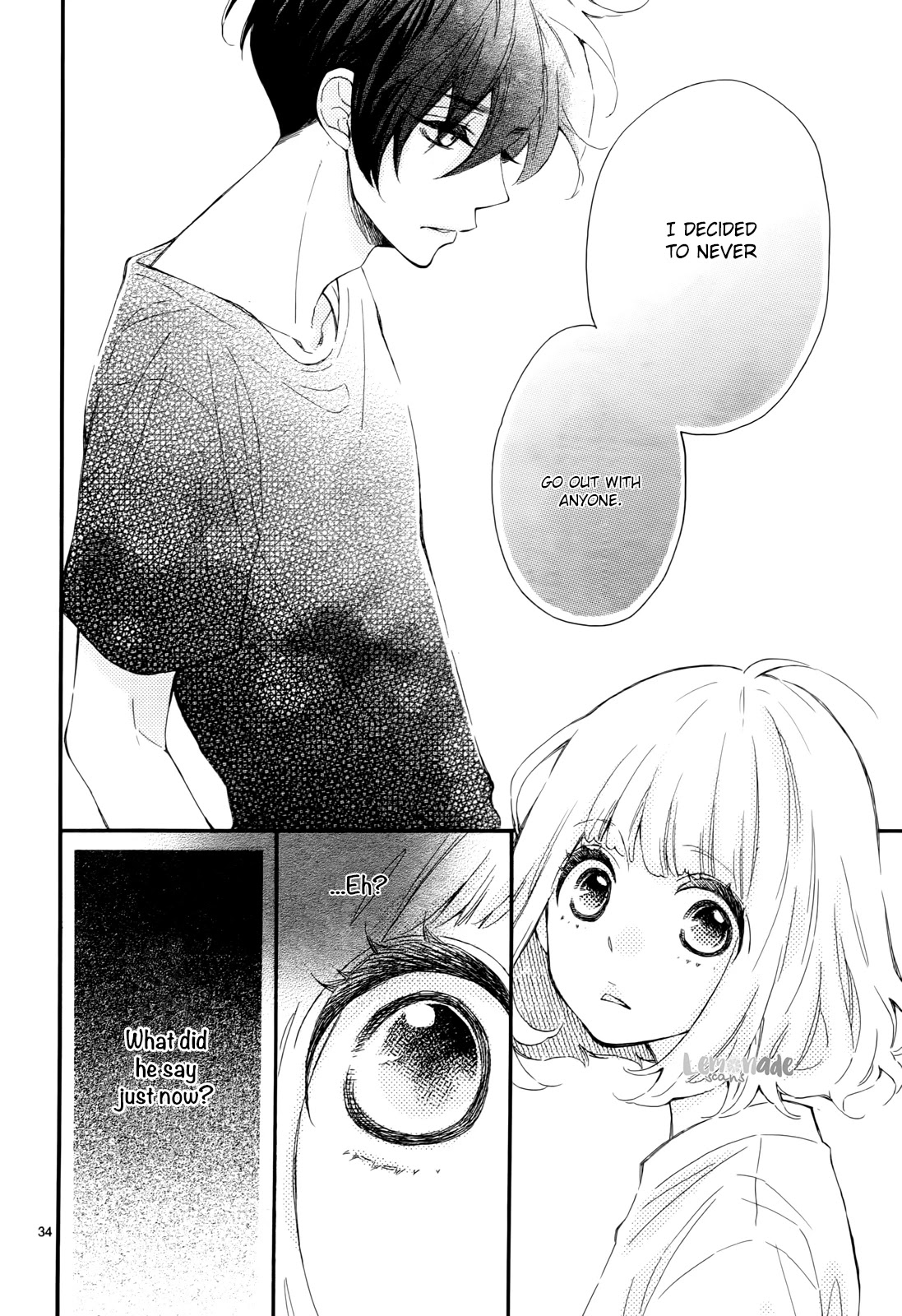 Fujiwara-kun wa Daitai Tadashii Chapter 7 page 34 - Chapter 7
