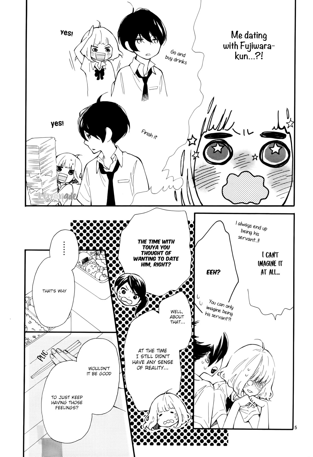 Fujiwara-kun wa Daitai Tadashii Chapter 7 page 6 - Chapter 7