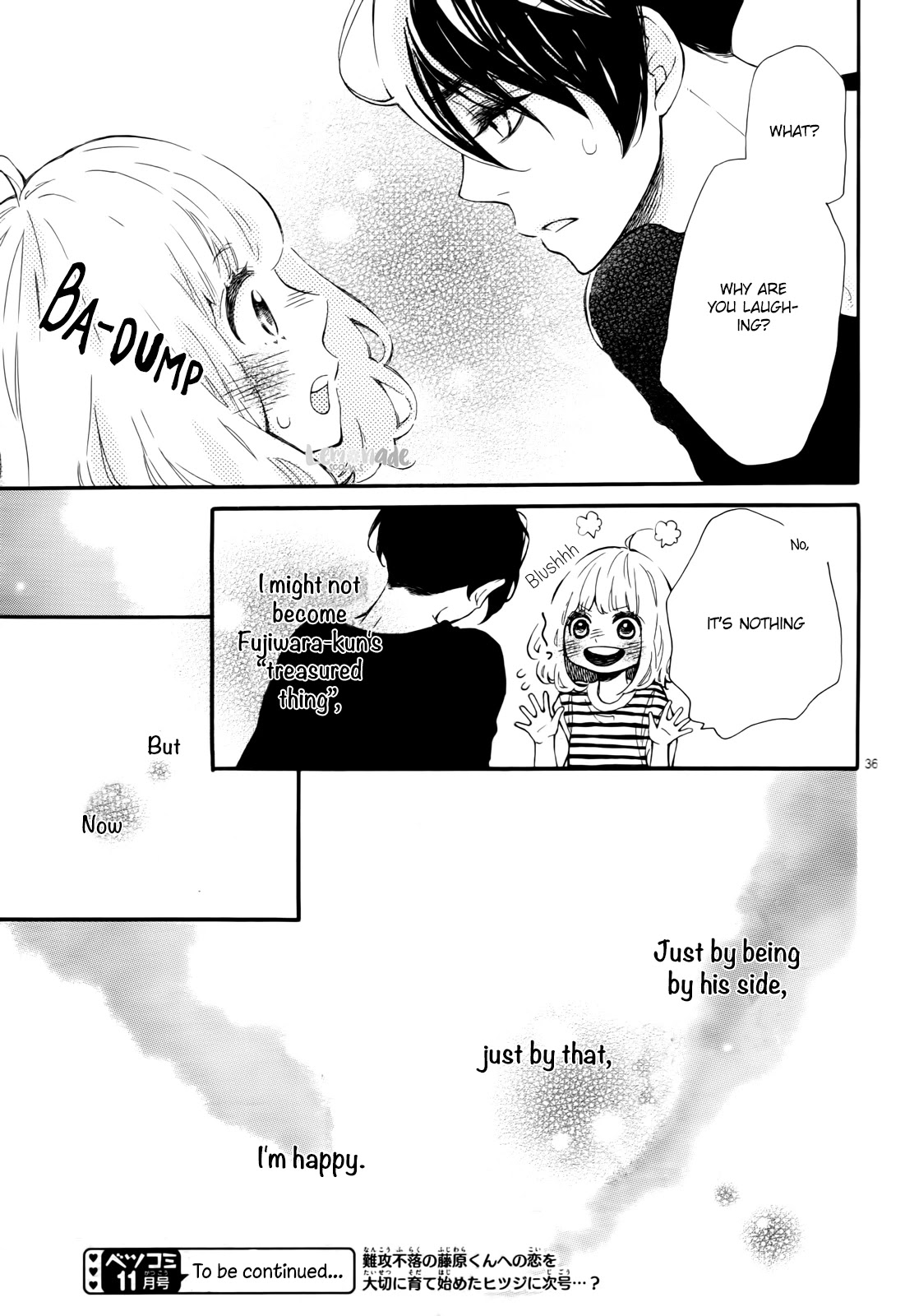 Fujiwara-kun wa Daitai Tadashii Chapter 8 page 36 - Chapter 8