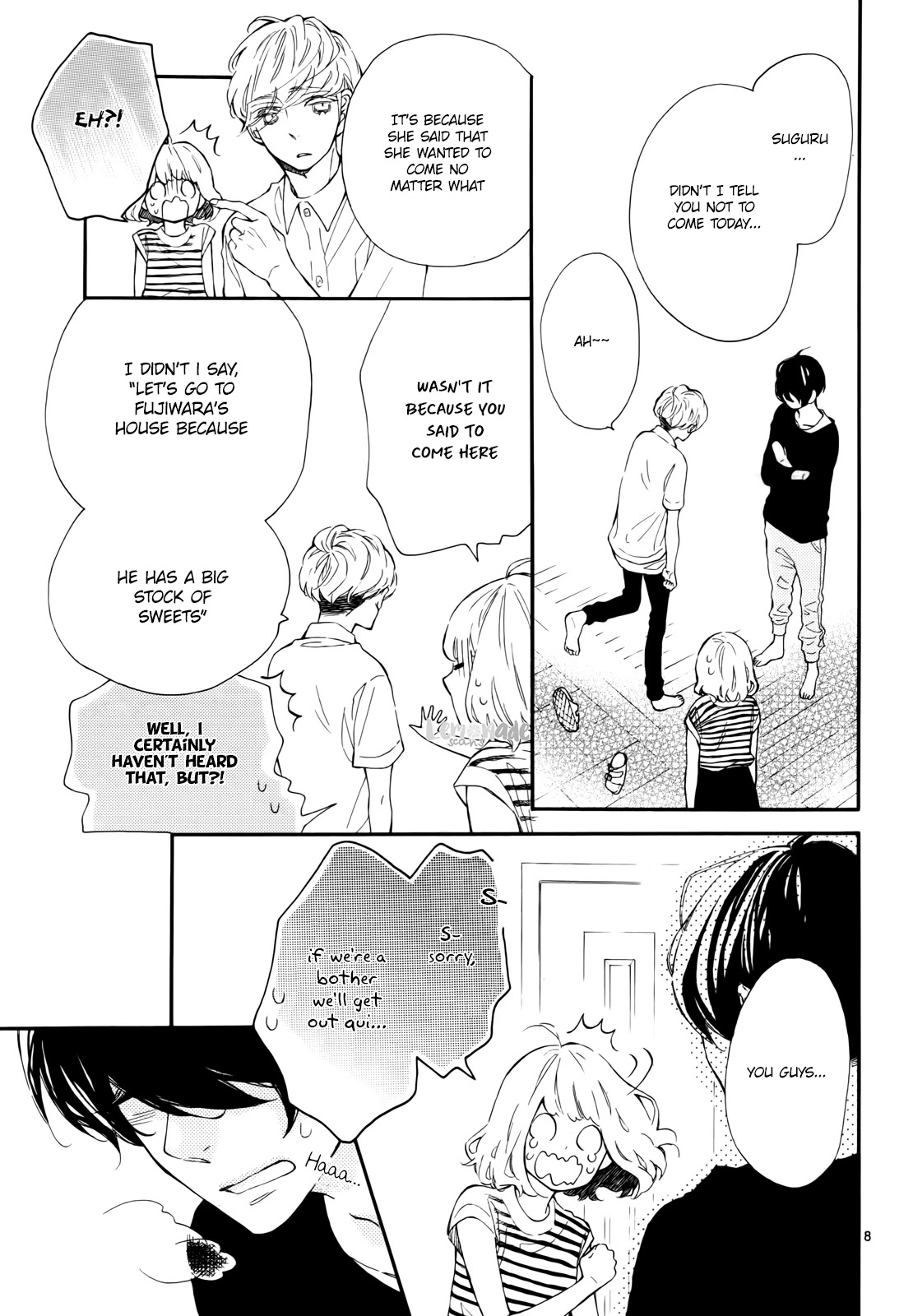 Fujiwara-kun wa Daitai Tadashii Chapter 8 page 9 - Chapter 8