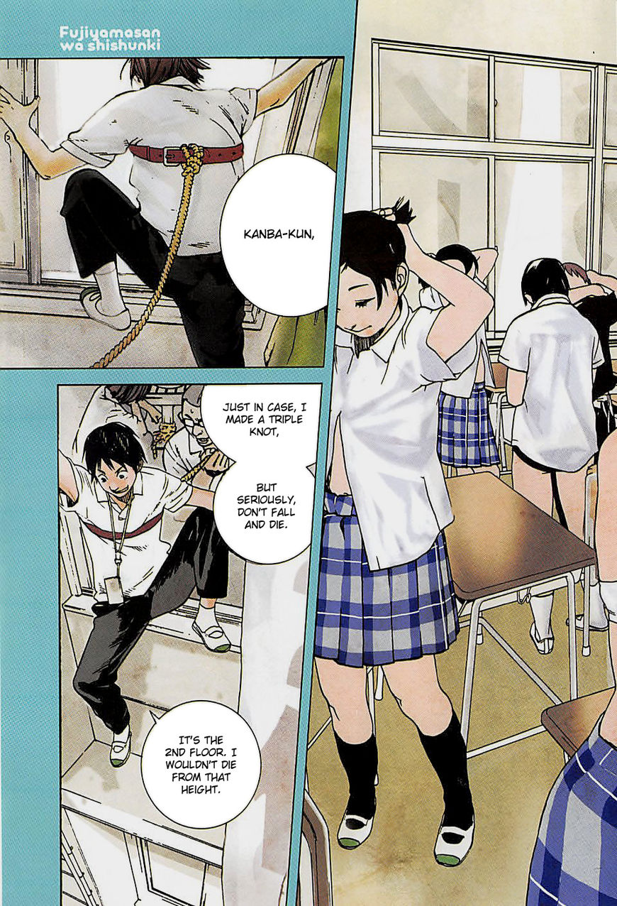Fujiyama-san wa Shishunki Chapter 1 page 1 - Chapter 1