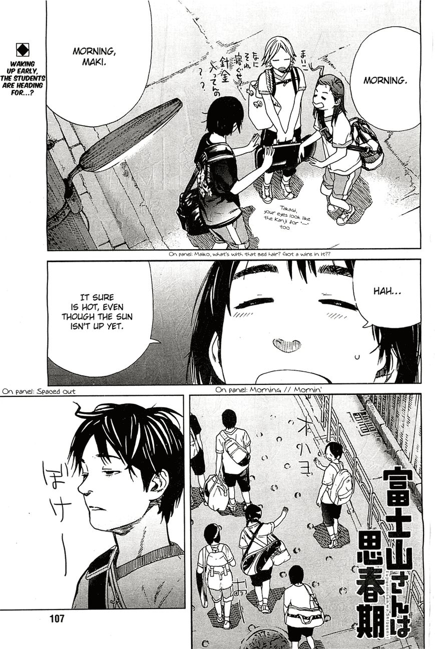 Fujiyama-san wa Shishunki Chapter 10 page 1 - Chapter 10