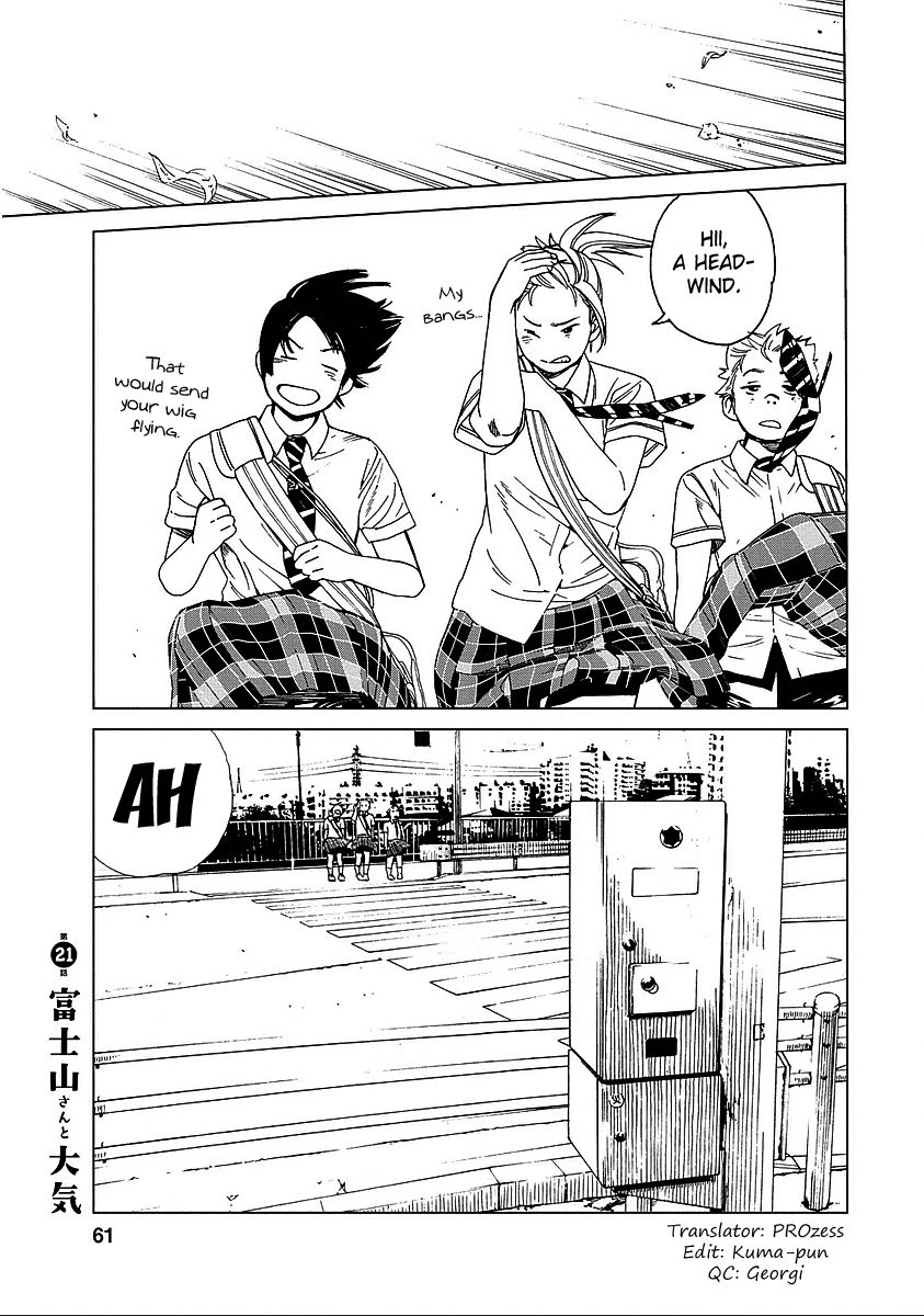 Fujiyama-san wa Shishunki Chapter 21 page 1 - Chapter 21