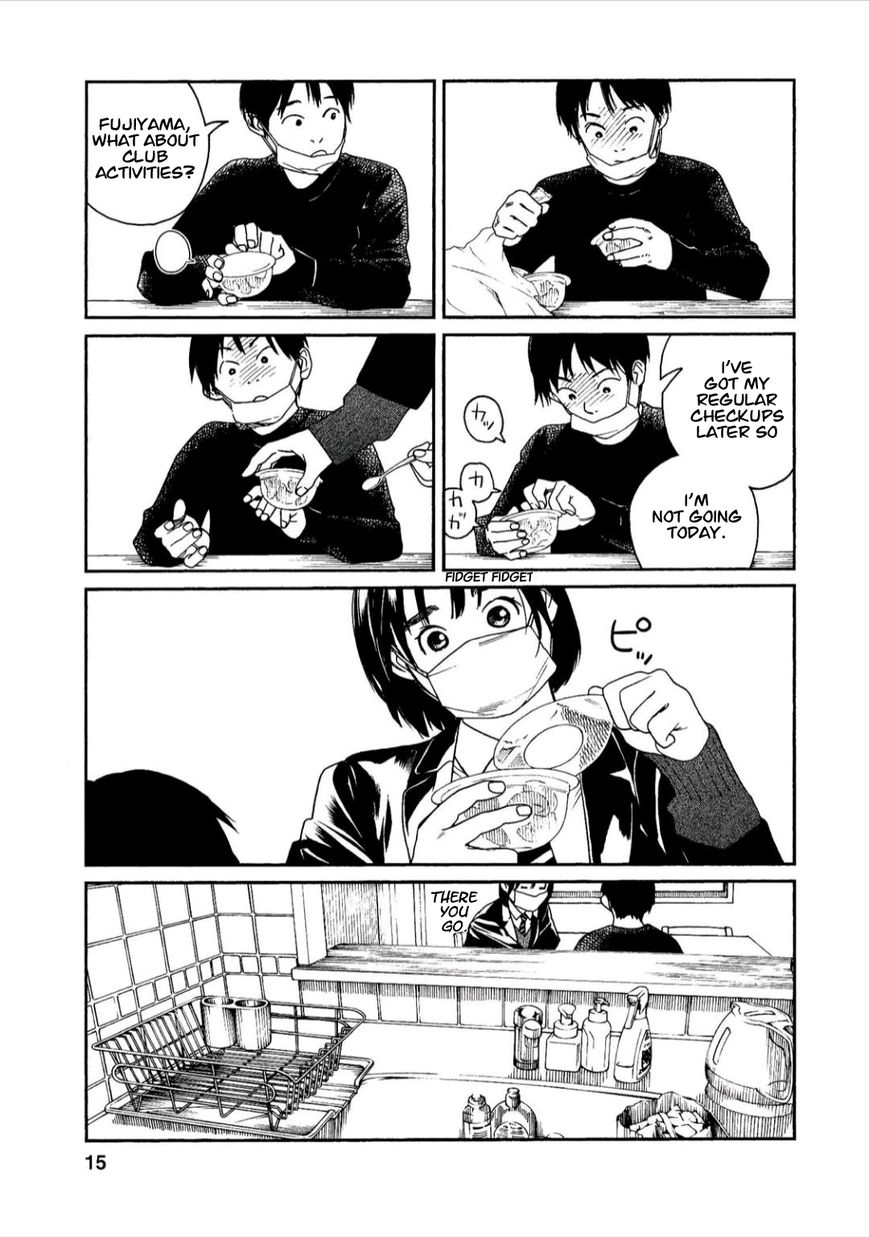 Fujiyama-san wa Shishunki Chapter 36 page 15 - Chapter 36 : Fujiyama-san and Getting a Cold
