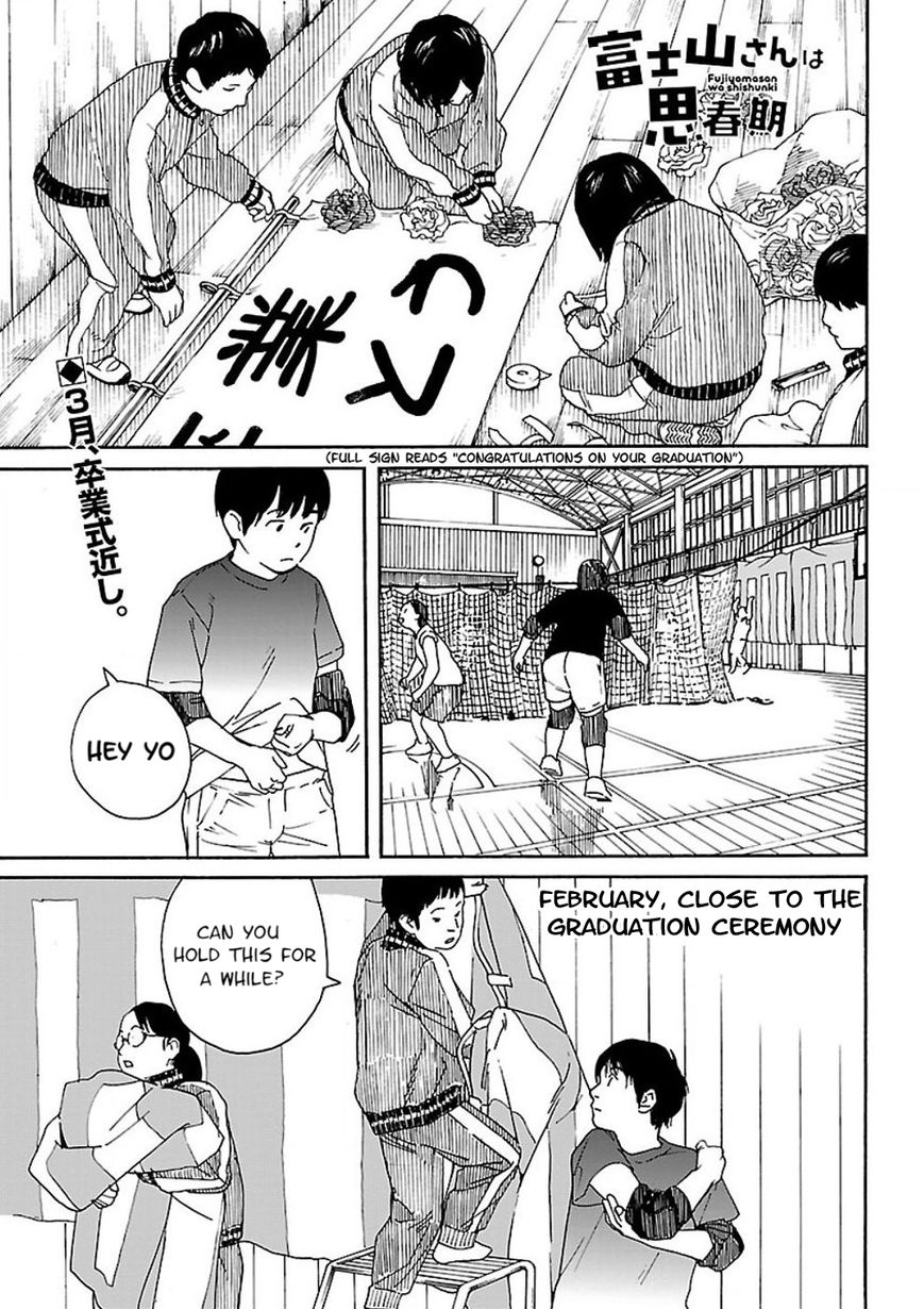 Fujiyama-san wa Shishunki Chapter 56 page 1 - Chapter 56 : Distancing From Fujiyama