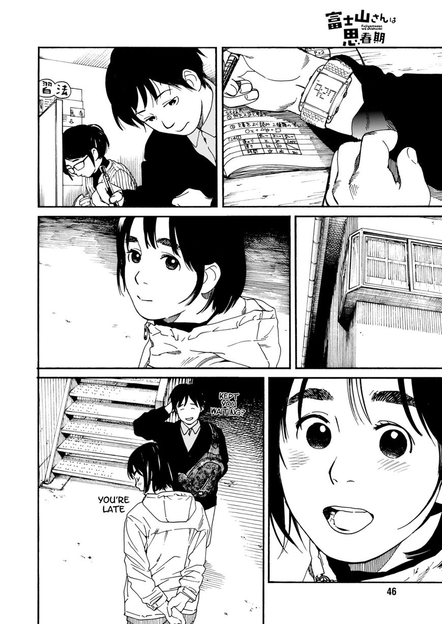 Fujiyama-san wa Shishunki Chapter 59 page 12 - Chapter 59 : Graduation Ceremony with Fujiyama-san