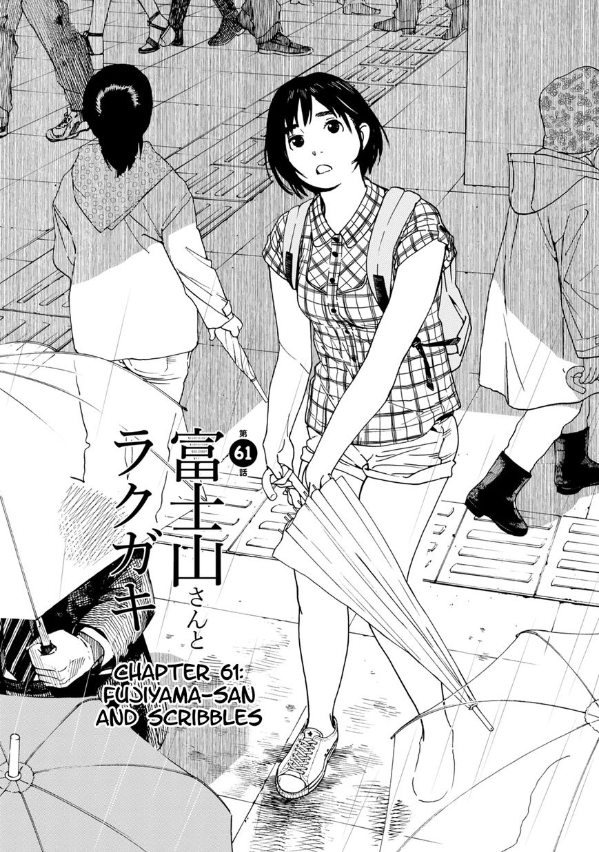 Fujiyama-san wa Shishunki Chapter 61 page 2 - Chapter 61 : Fujiyama-san and Scribbles