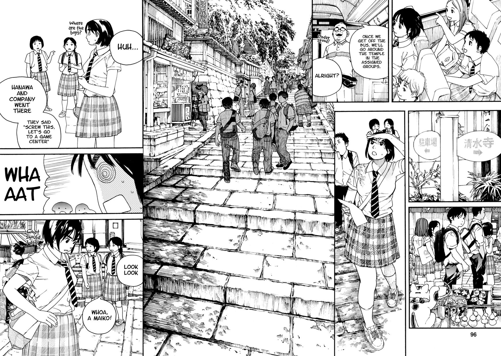 Fujiyama-san wa Shishunki Chapter 64 page 4 - Chapter 64 : Wandering around Kyoto with Fujiyama-san