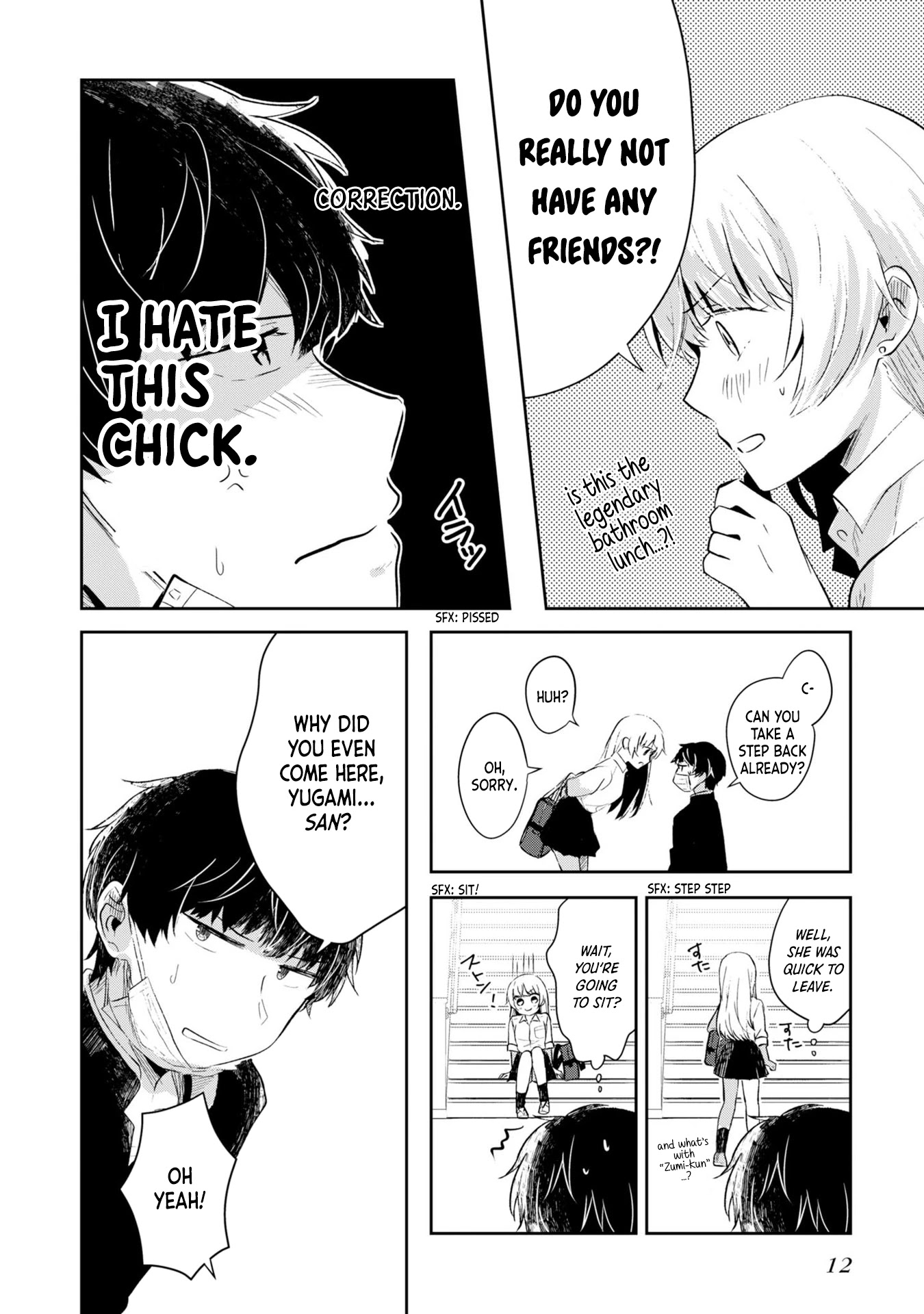 Fukanzen de Fueisei de Fushidara Chapter 1 page 12 - Chapter 1: Twisted and Warped