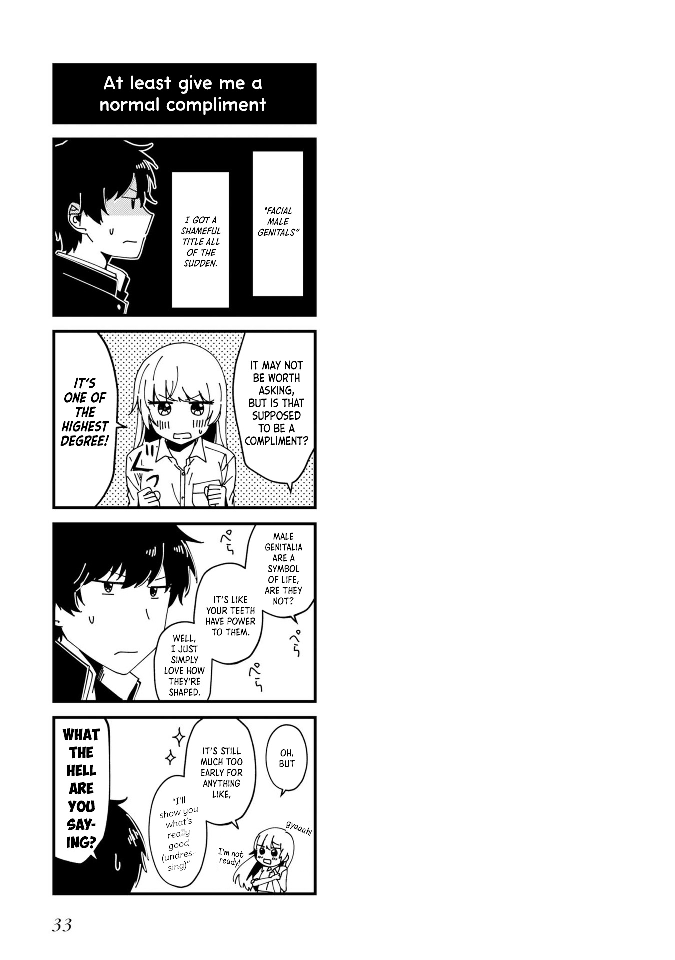Fukanzen de Fueisei de Fushidara Chapter 1 page 33 - Chapter 1: Twisted and Warped