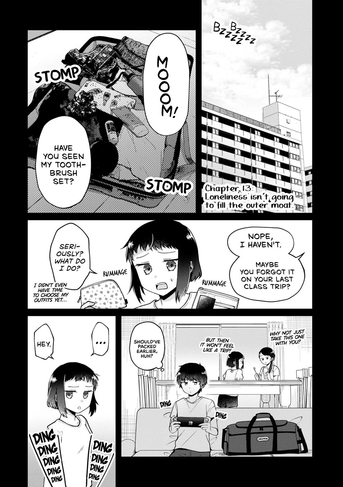 Fukanzen de Fueisei de Fushidara Chapter 13 page 1 - Chapter 13: Loneliness Isn't Going to Fill the Outer Moat