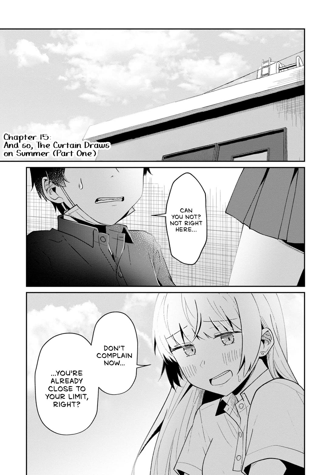 Fukanzen de Fueisei de Fushidara Chapter 15 page 1 - Chapter 15: And so, The Curtain Draws on Summer (First Part)