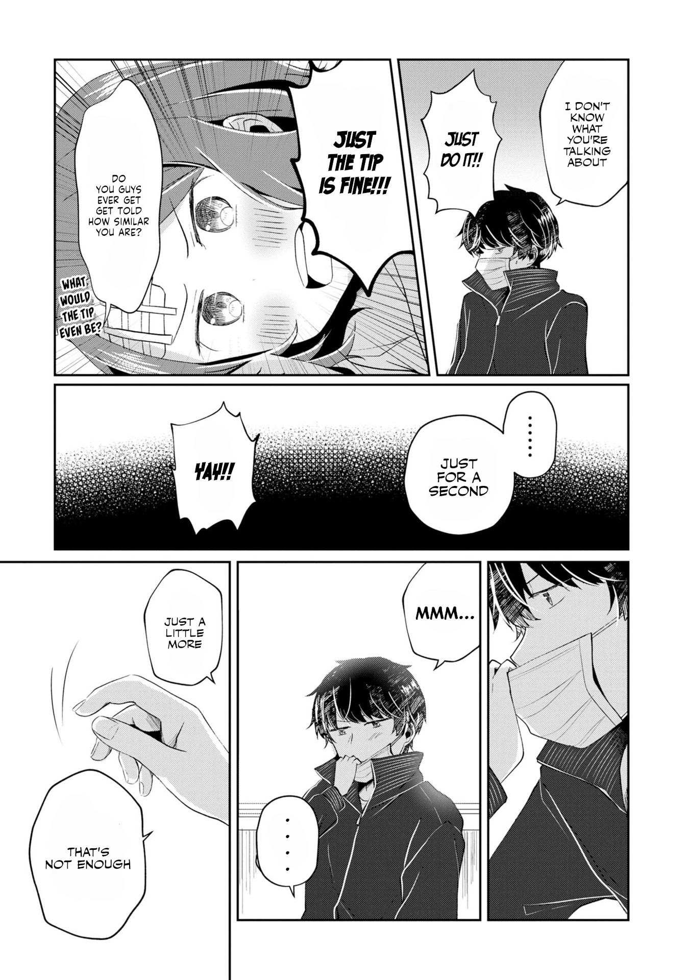 Fukanzen de Fueisei de Fushidara Chapter 5 page 21 - Chapter 5: I Don't Need Lip Service