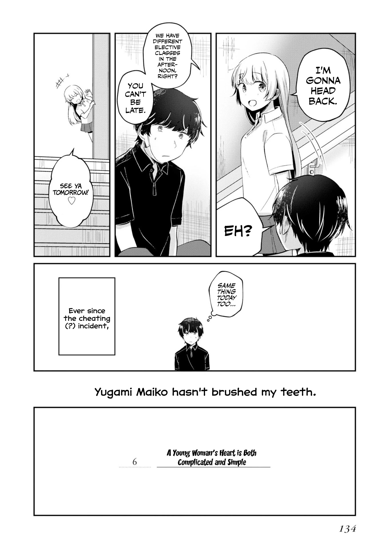 Fukanzen de Fueisei de Fushidara Chapter 6 page 2 - Chapter 6: A Young Woman's Heart is Both Complicated & Simple