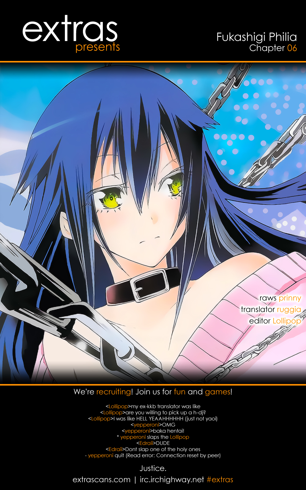 Fukashigi Philia Chapter 6 page 1 - Chapter 6: Go to Action