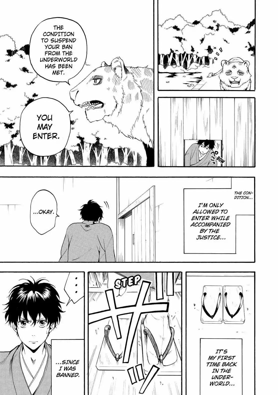 Fukigen na Mononokean Chapter 59 page 22 - Chapter 59