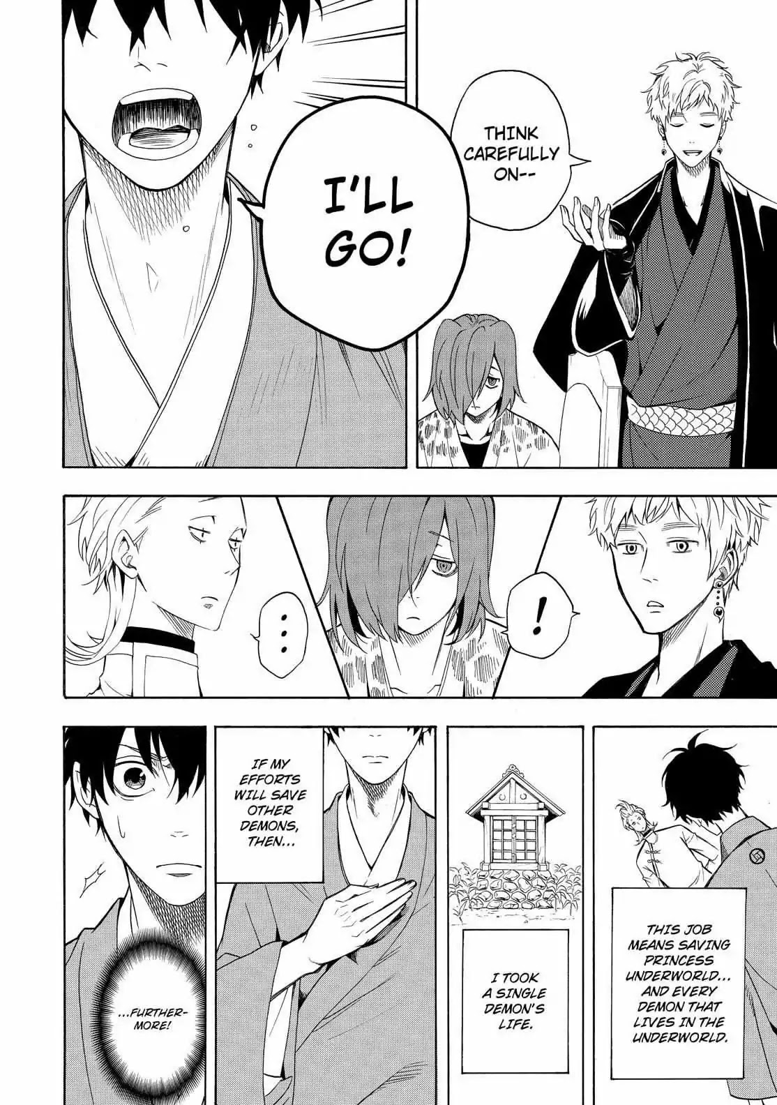 Fukigen na Mononokean Chapter 60 page 35 - Chapter 60