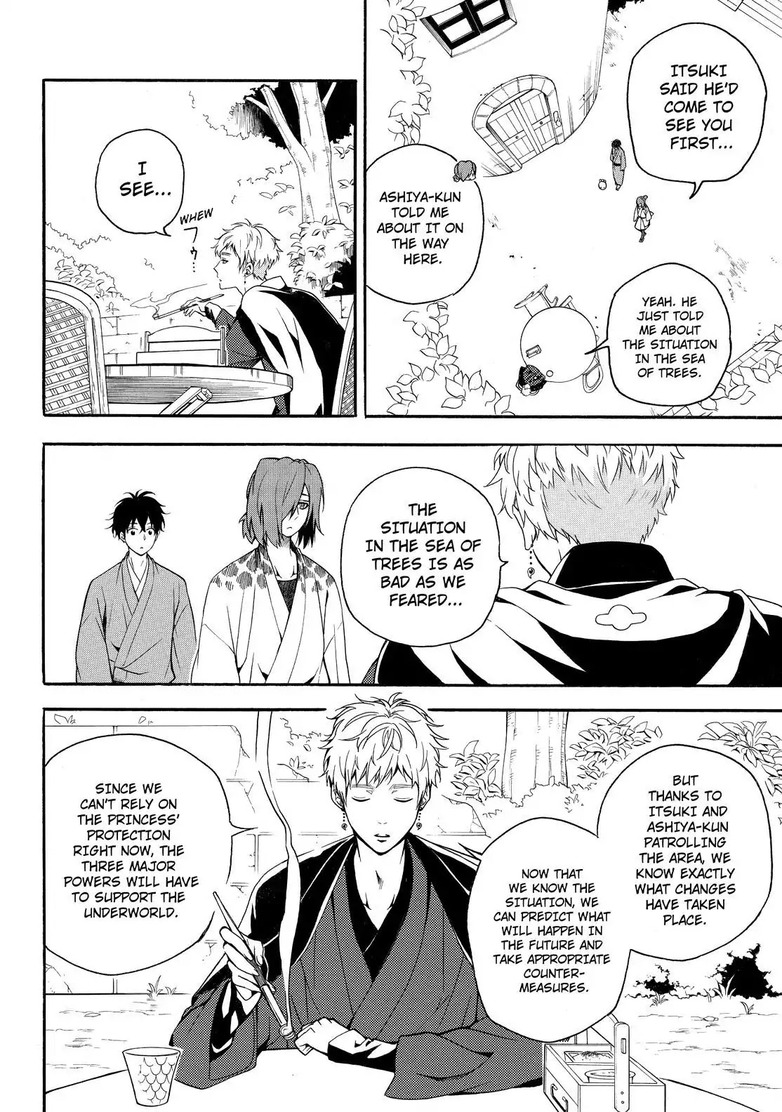Fukigen na Mononokean Chapter 62 page 34 - Chapter 62