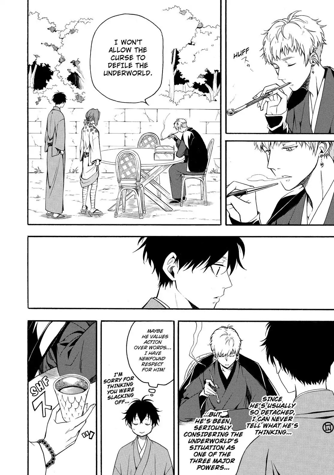 Fukigen na Mononokean Chapter 62 page 35 - Chapter 62