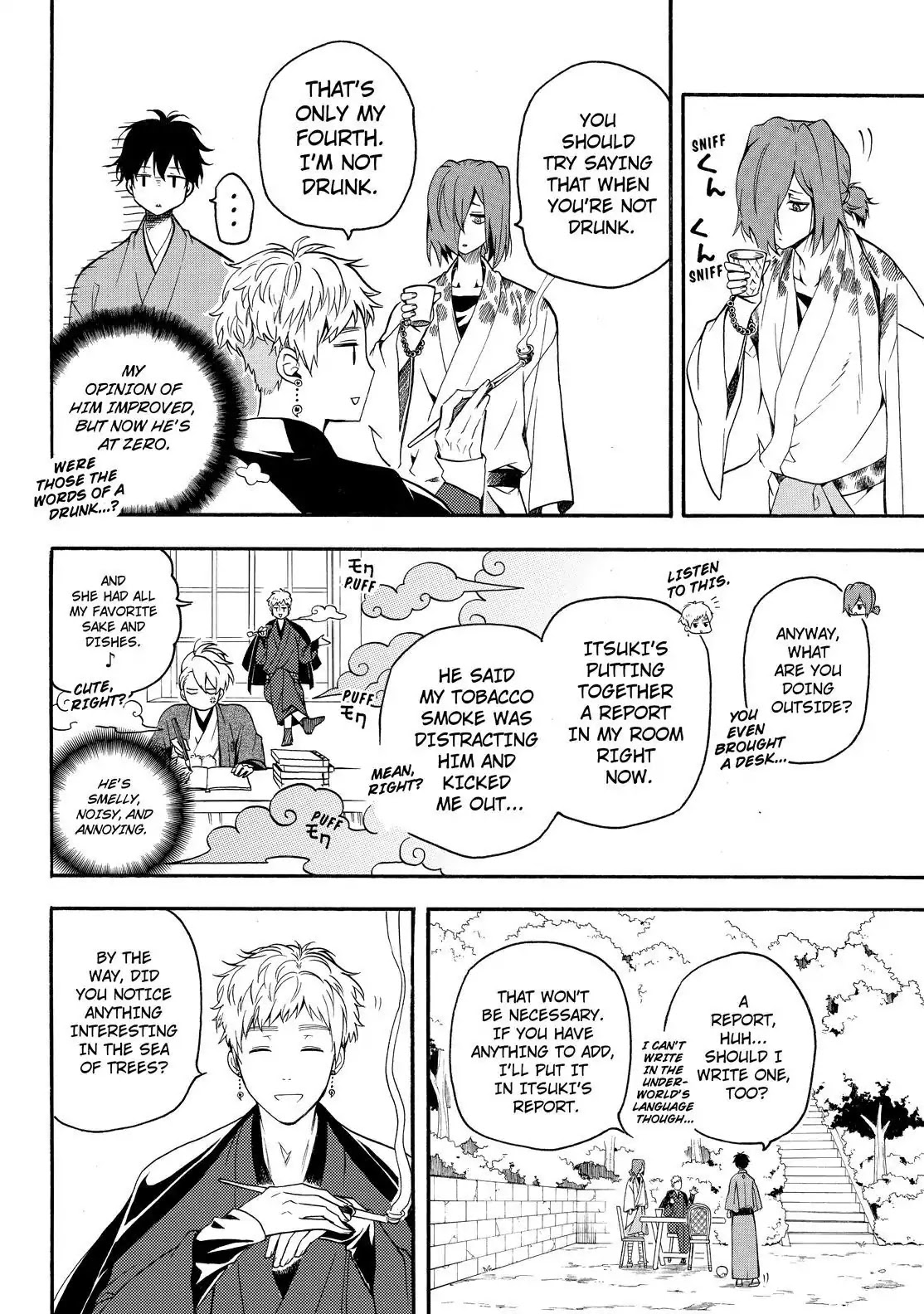 Fukigen na Mononokean Chapter 62 page 36 - Chapter 62