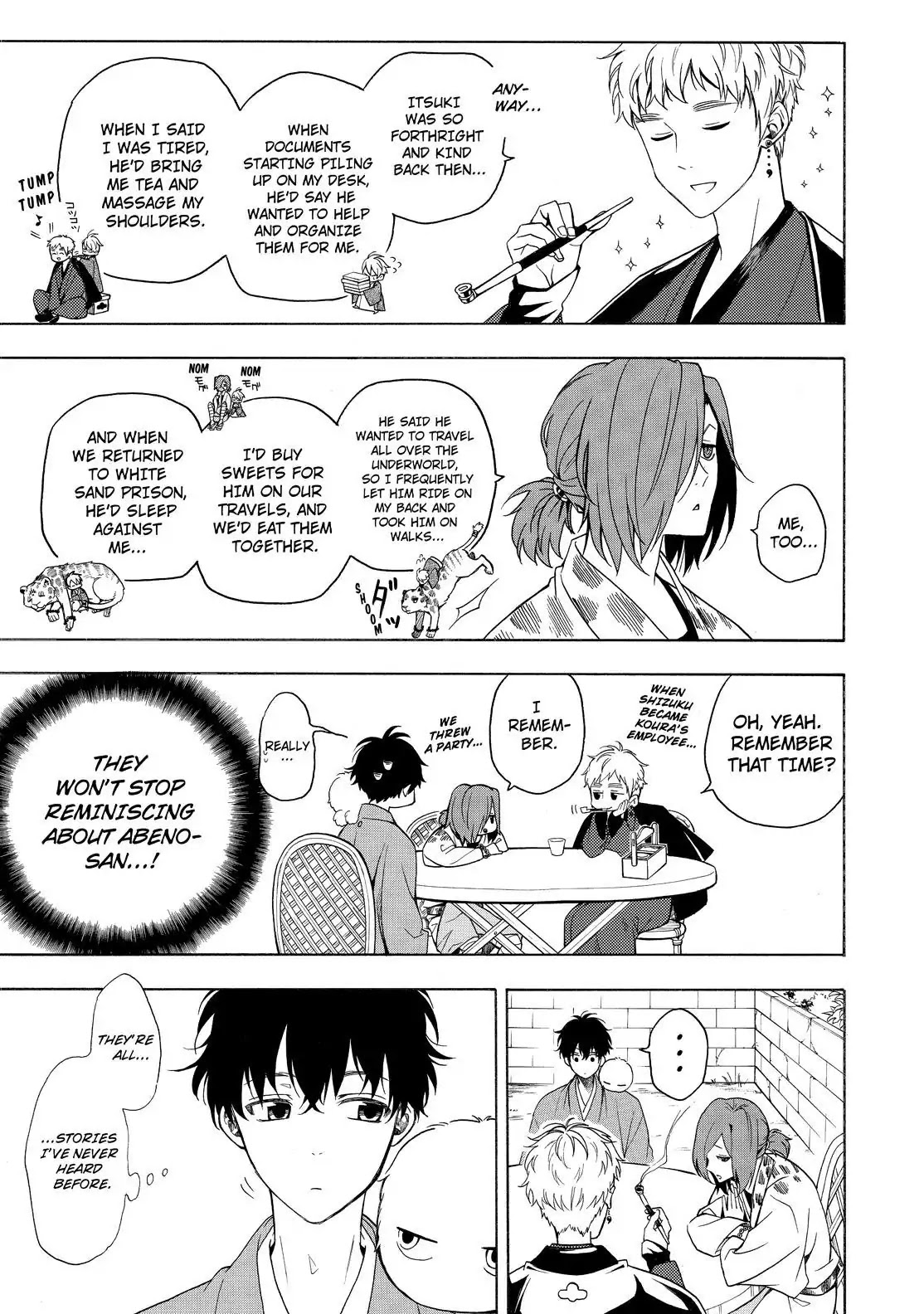 Fukigen na Mononokean Chapter 63 page 8 - Chapter 63