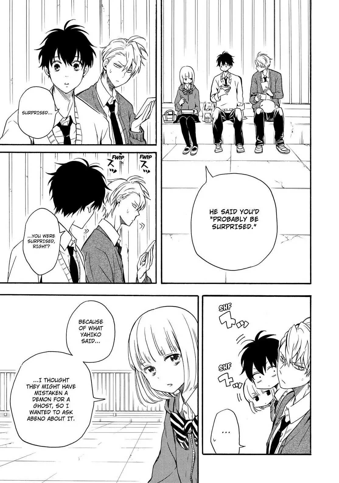 Fukigen na Mononokean Chapter 64 page 12 - Chapter 64