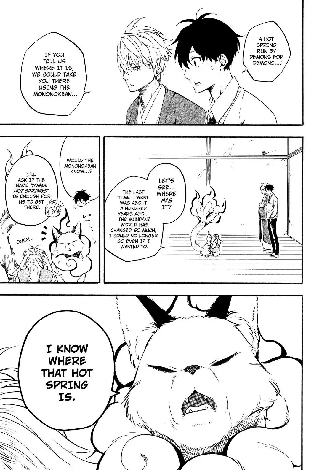 Fukigen na Mononokean Chapter 67 page 10 - Chapter 67