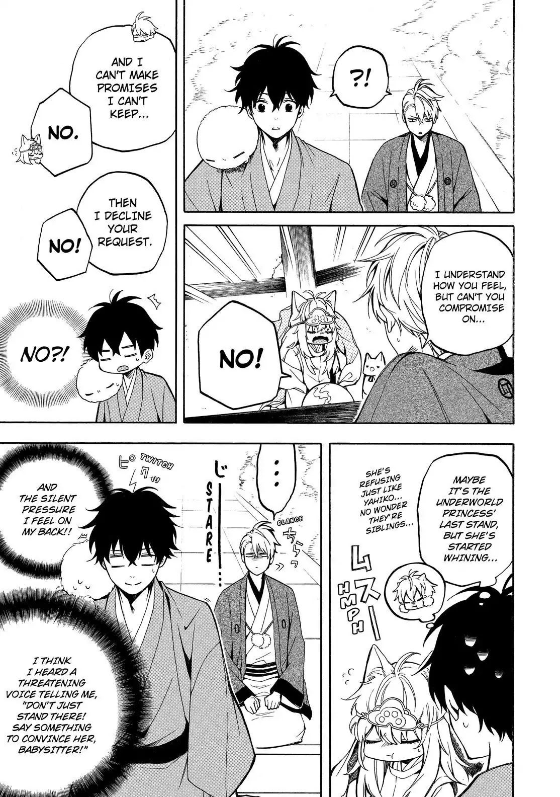 Fukigen na Mononokean Chapter 74 page 22 - Chapter 74