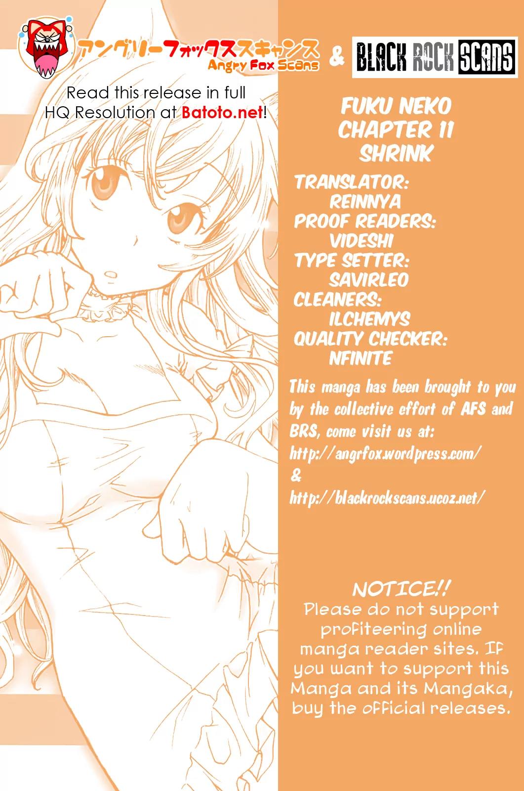 Fuku Neko Chapter 11 page 9 - Chapter 11: Shrink