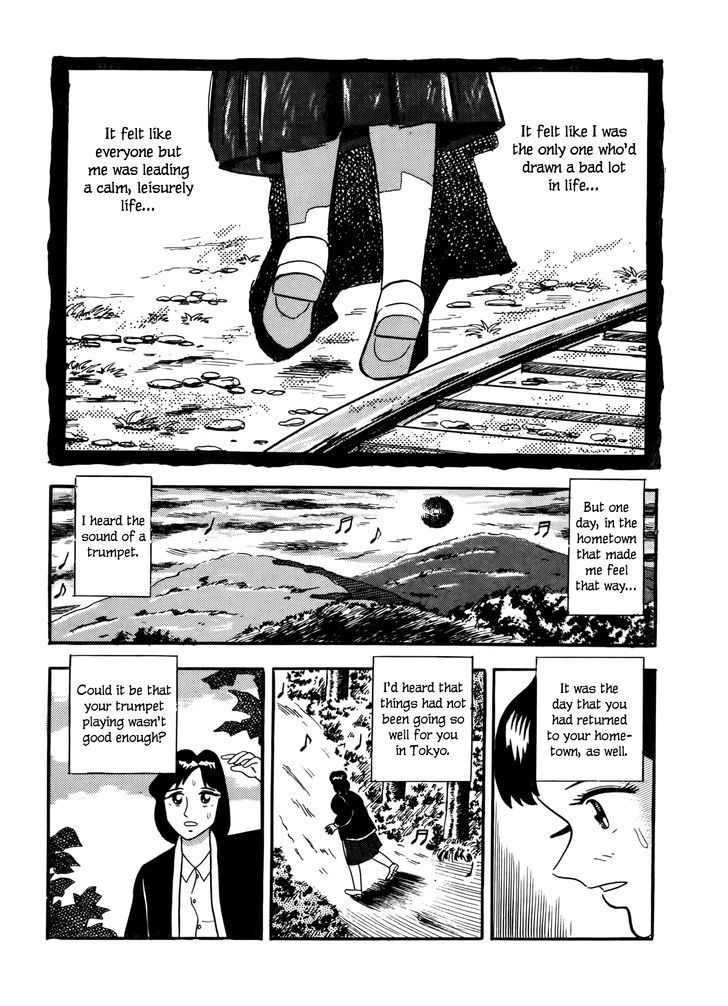 Fukumoto Nobuyuki Jisen Tanpenshuu Chapter 8 page 11 - Chapter 8 : Ano Hito no Trumpet
