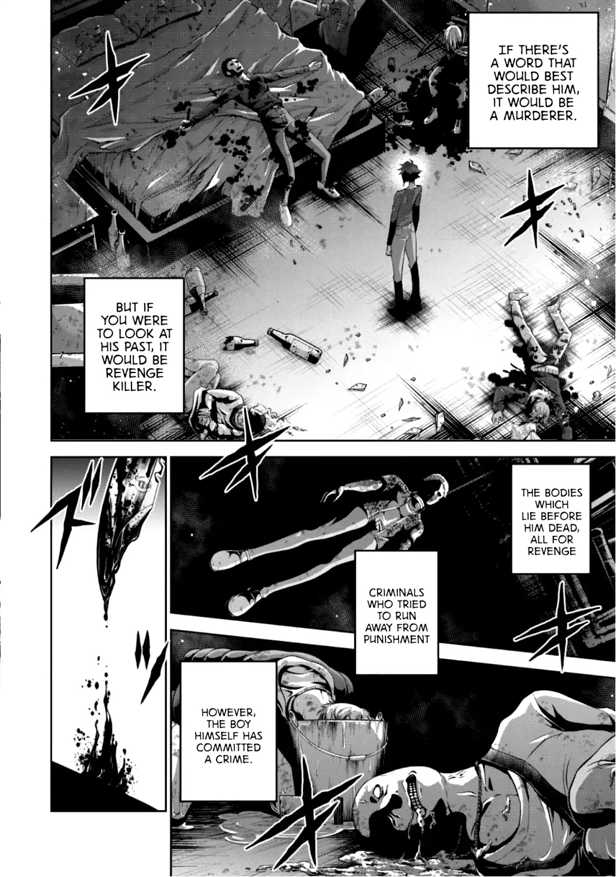 Fukushuu Kansuisha no Jinsei Nishuume Isekaitan Chapter 1 page 4 - Chapter 1: Revenger, Reincarnated.