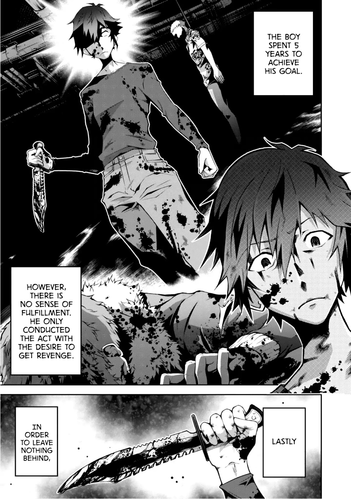 Fukushuu Kansuisha no Jinsei Nishuume Isekaitan Chapter 1 page 5 - Chapter 1: Revenger, Reincarnated.
