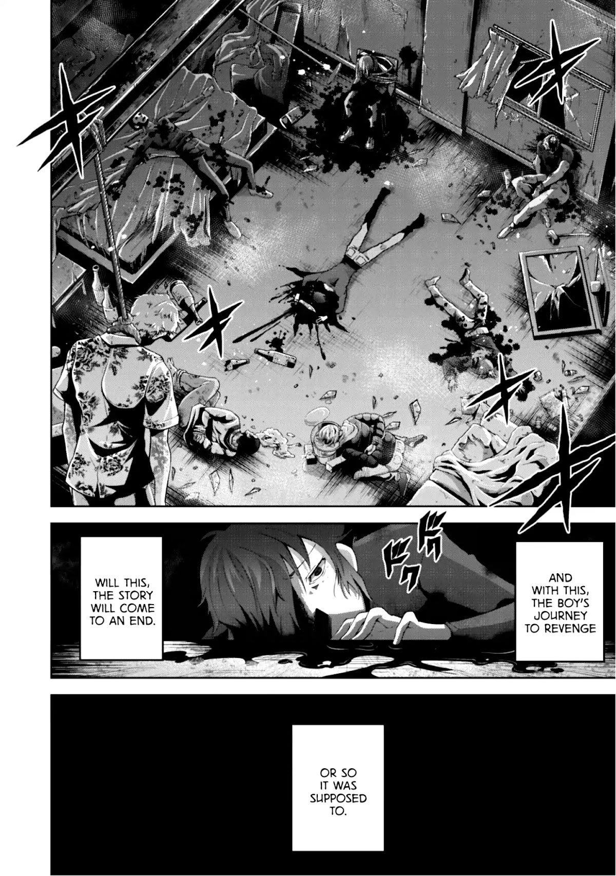 Fukushuu Kansuisha no Jinsei Nishuume Isekaitan Chapter 1 page 8 - Chapter 1: Revenger, Reincarnated.