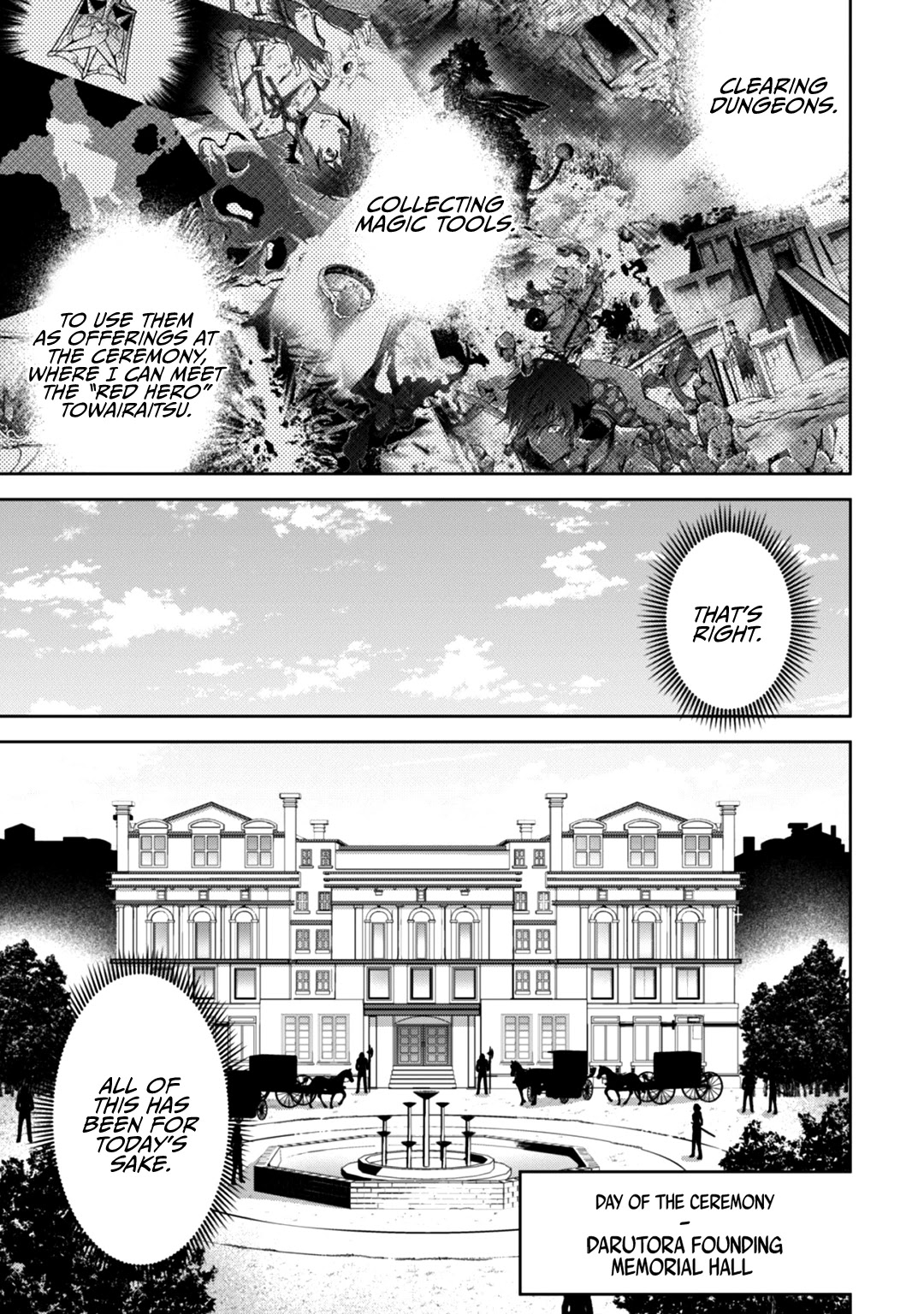 Fukushuu Kansuisha no Jinsei Nishuume Isekaitan Chapter 14 page 14 - Chapter 14: Hero, Arrival