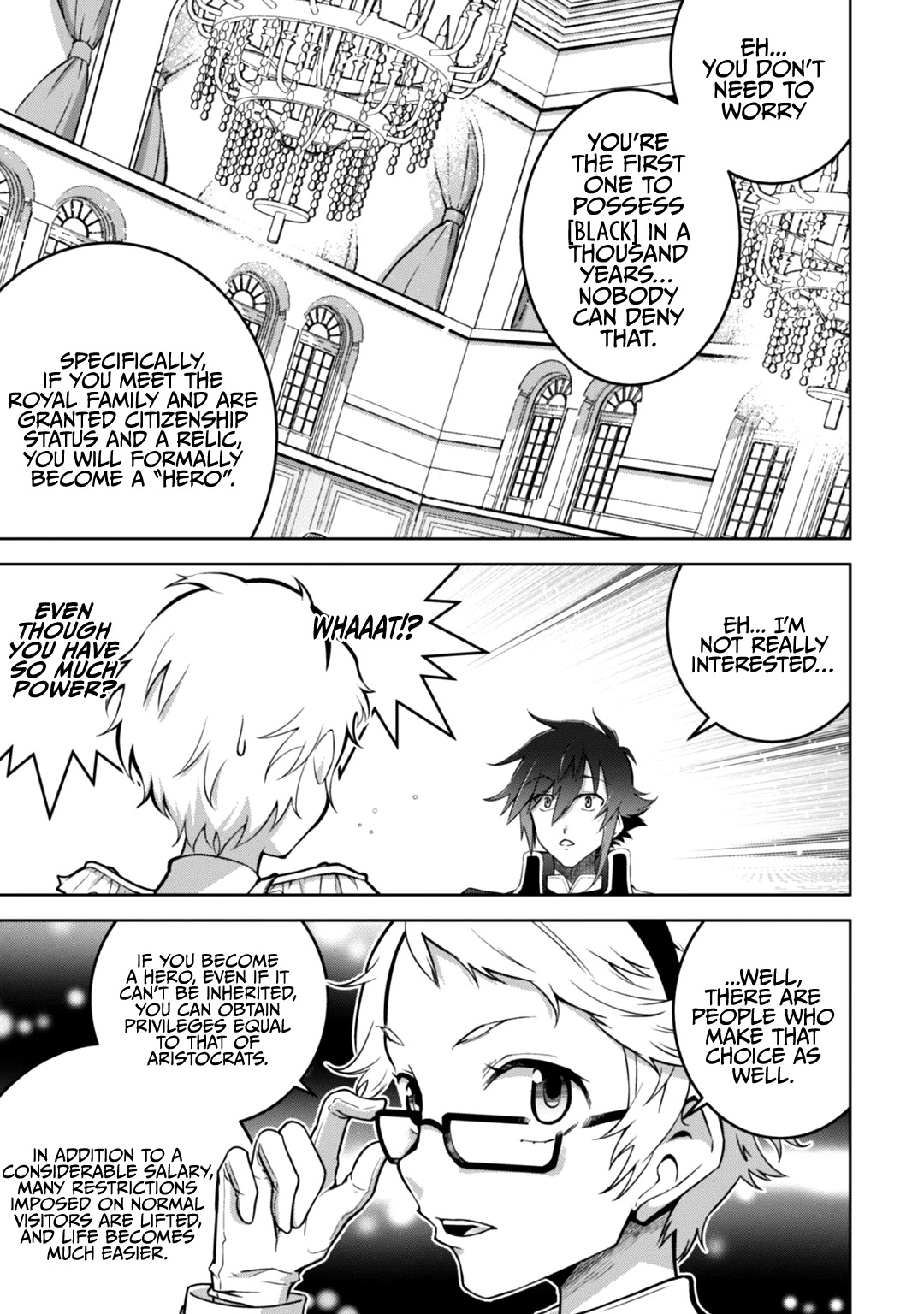 Fukushuu Kansuisha no Jinsei Nishuume Isekaitan Chapter 14 page 17 - Chapter 14: Hero, Arrival