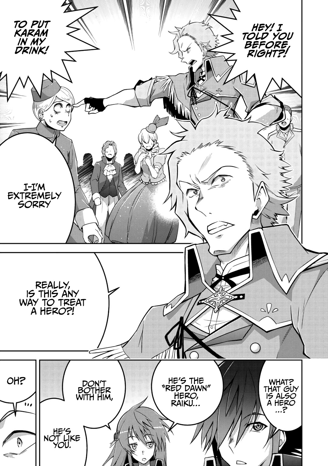 Fukushuu Kansuisha no Jinsei Nishuume Isekaitan Chapter 15 page 22 - Chapter 15: Hero, Bewildered
