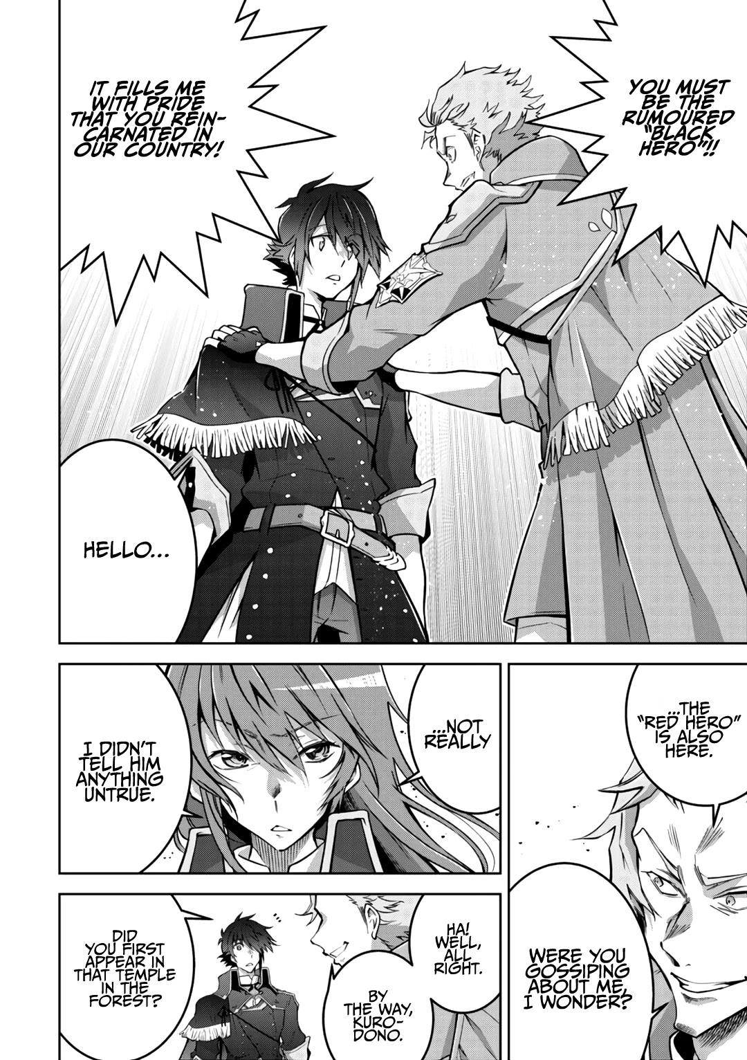 Fukushuu Kansuisha no Jinsei Nishuume Isekaitan Chapter 15 page 23 - Chapter 15: Hero, Bewildered