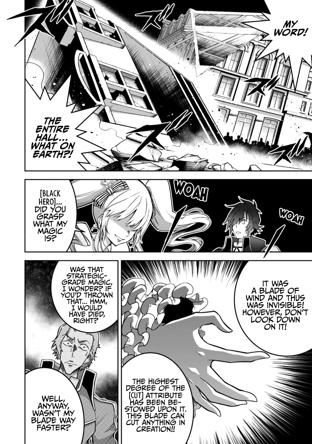 Fukushuu Kansuisha no Jinsei Nishuume Isekaitan Chapter 17 page 12 - Chapter 17: Cut Hero, Intruding