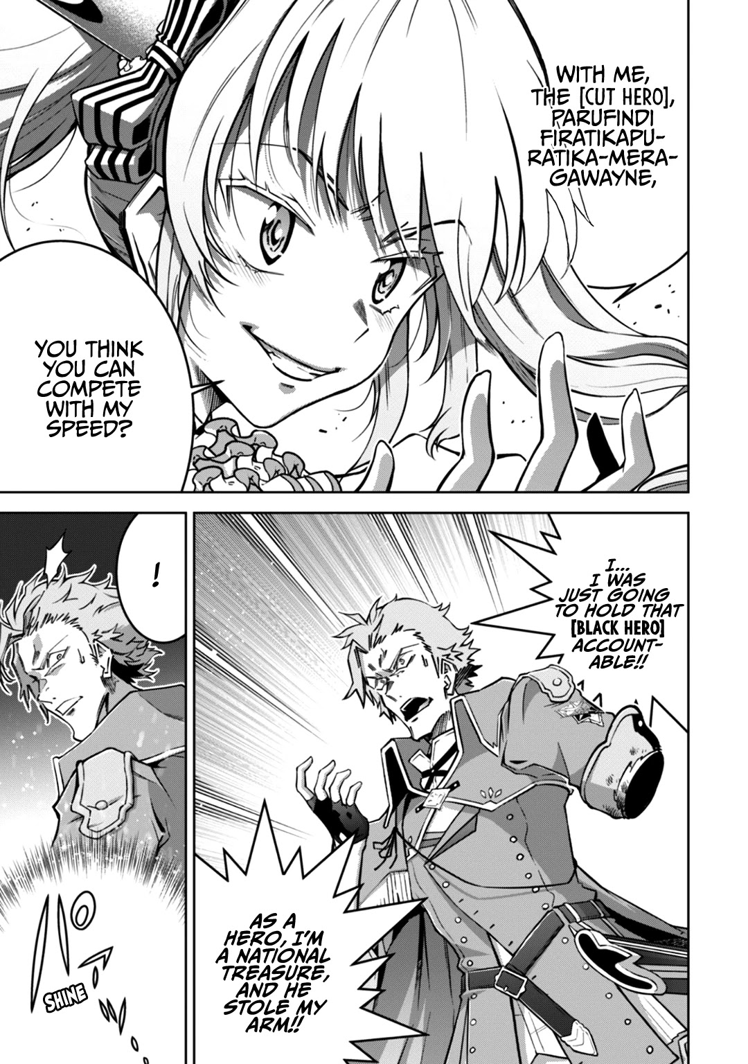 Fukushuu Kansuisha no Jinsei Nishuume Isekaitan Chapter 17 page 13 - Chapter 17: Cut Hero, Intruding