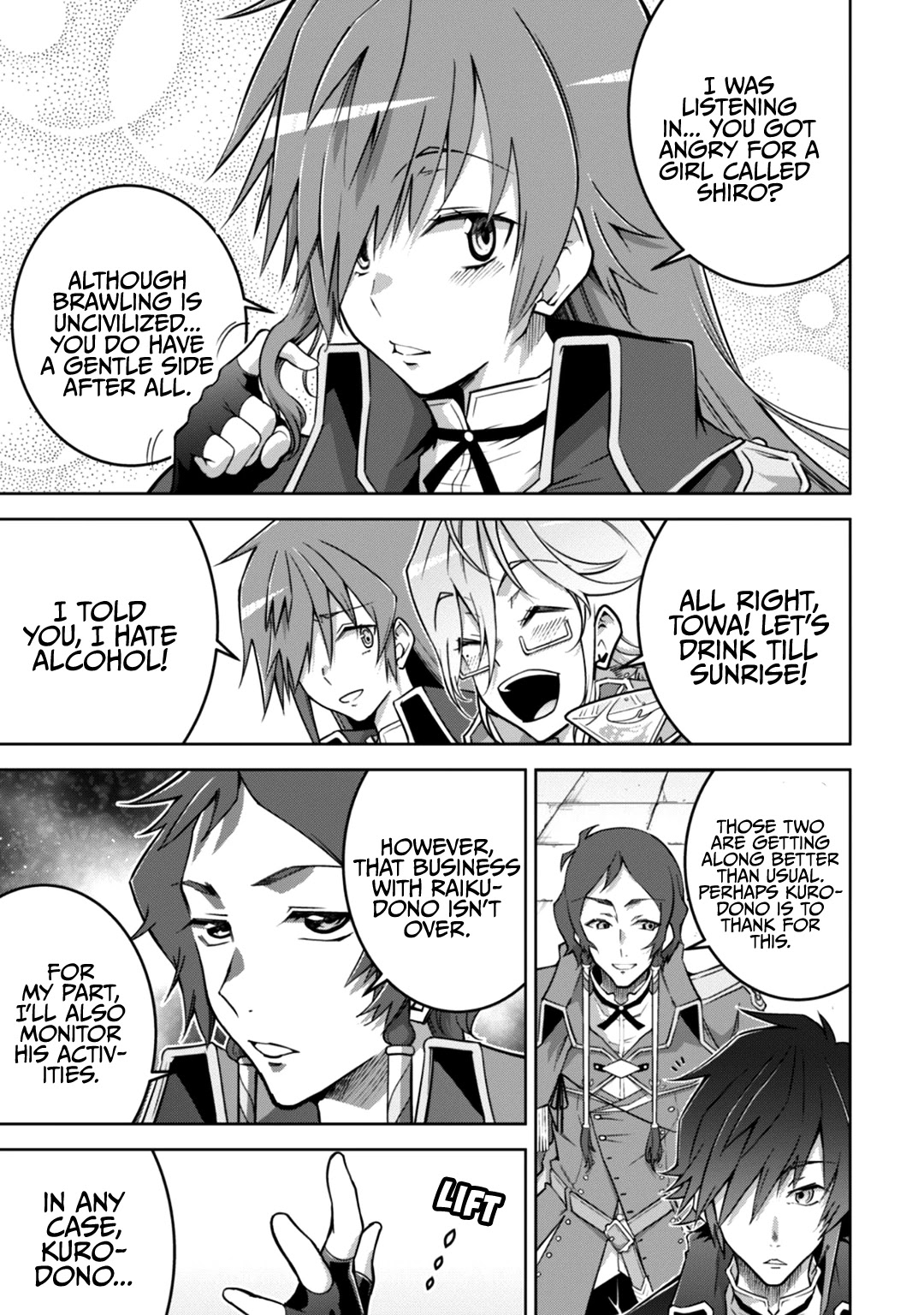Fukushuu Kansuisha no Jinsei Nishuume Isekaitan Chapter 17 page 19 - Chapter 17: Cut Hero, Intruding
