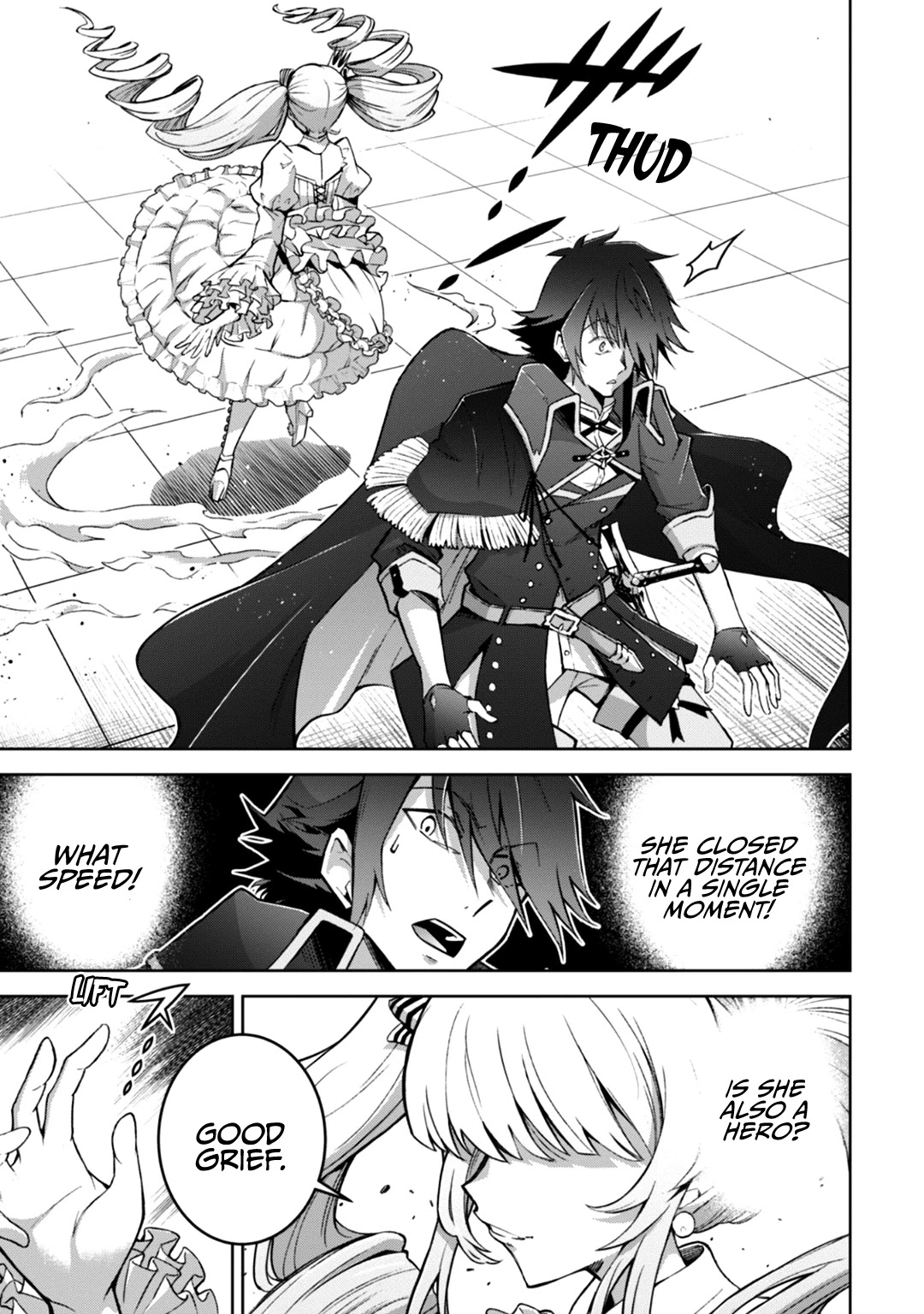 Fukushuu Kansuisha no Jinsei Nishuume Isekaitan Chapter 17 page 7 - Chapter 17: Cut Hero, Intruding
