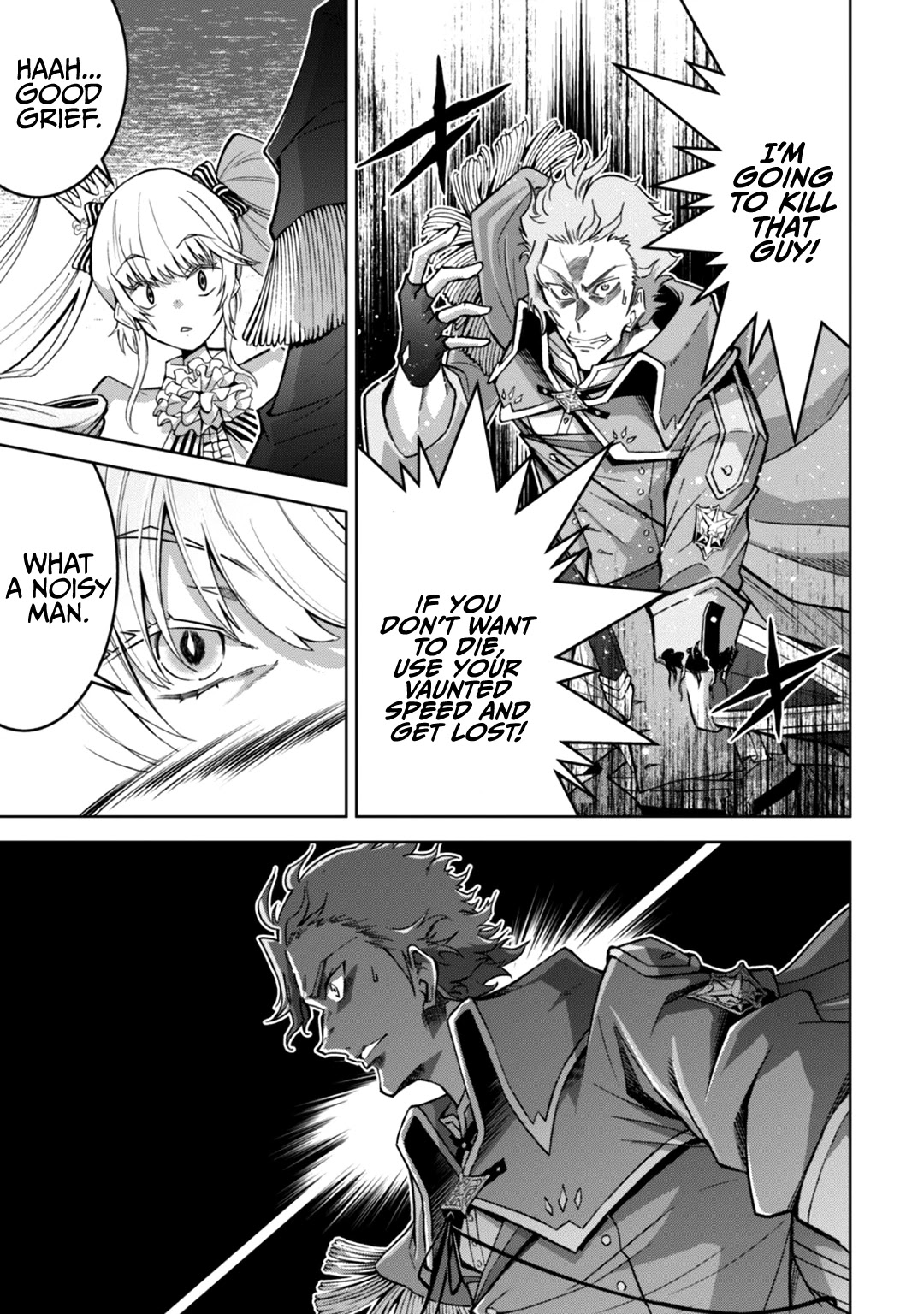 Fukushuu Kansuisha no Jinsei Nishuume Isekaitan Chapter 17 page 9 - Chapter 17: Cut Hero, Intruding