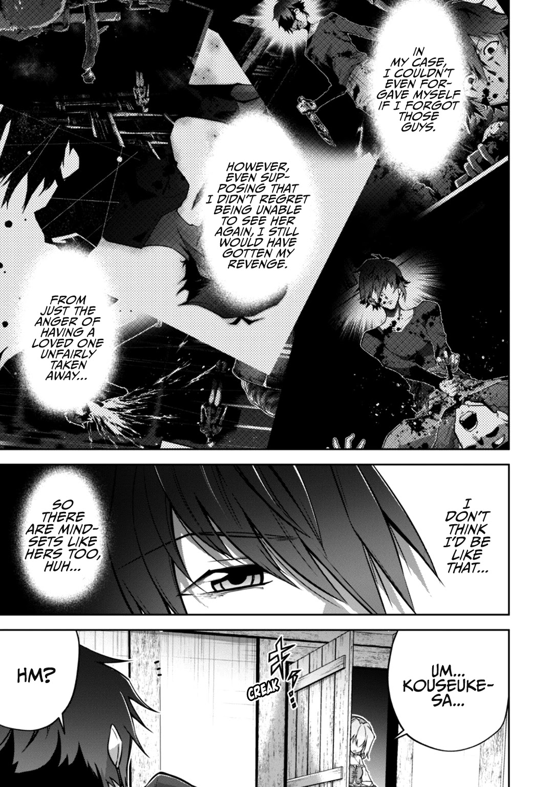 Fukushuu Kansuisha no Jinsei Nishuume Isekaitan Chapter 18 page 15 - Chapter 18: Guide, Remembrance