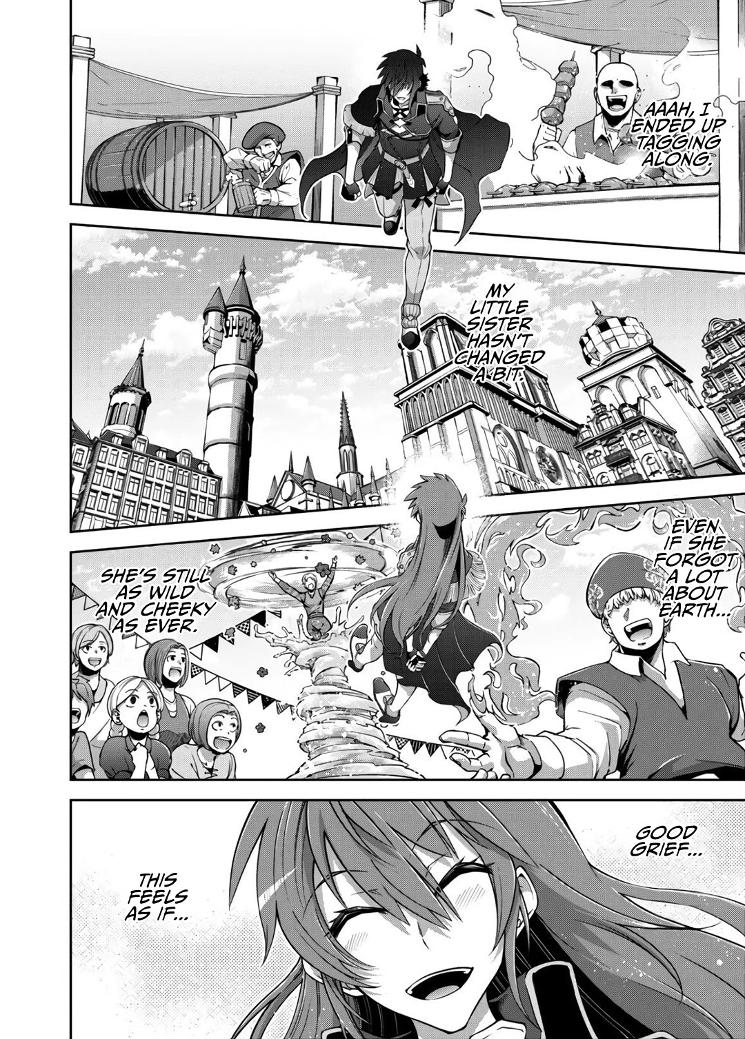 Fukushuu Kansuisha no Jinsei Nishuume Isekaitan Chapter 19 page 10 - Chapter 19: Hero, Determination