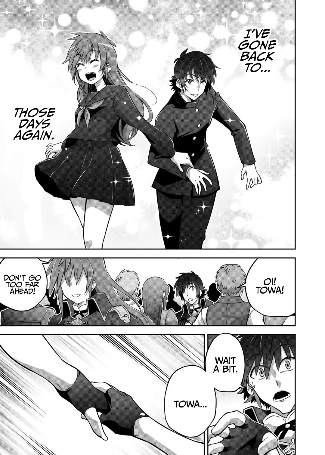 Fukushuu Kansuisha no Jinsei Nishuume Isekaitan Chapter 19 page 11 - Chapter 19: Hero, Determination