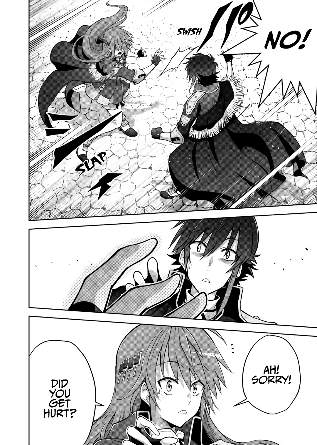 Fukushuu Kansuisha no Jinsei Nishuume Isekaitan Chapter 19 page 12 - Chapter 19: Hero, Determination